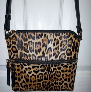 Leopard Print Crossbody Bag
